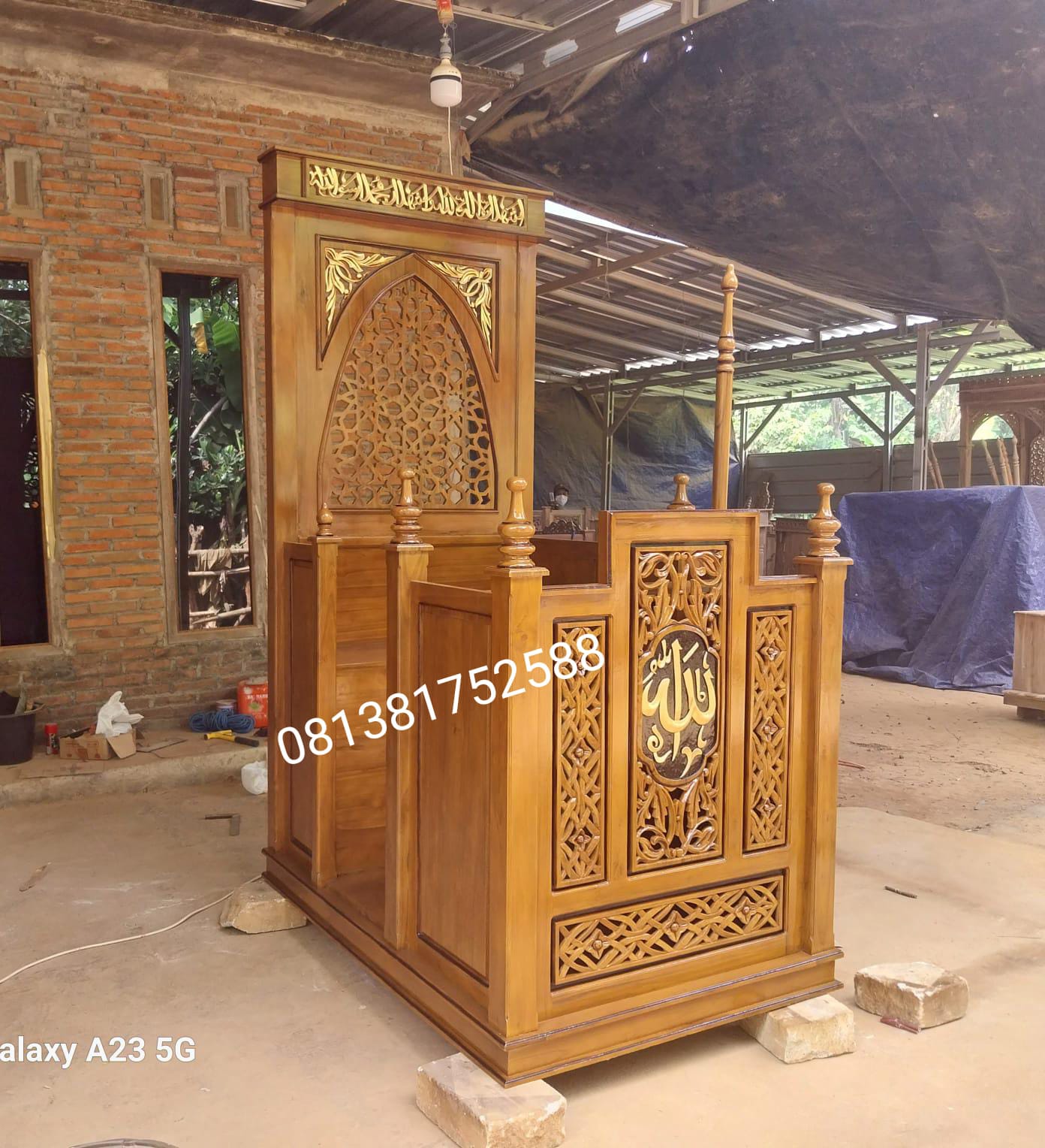 mimbar masjid tanpa kubah (1)