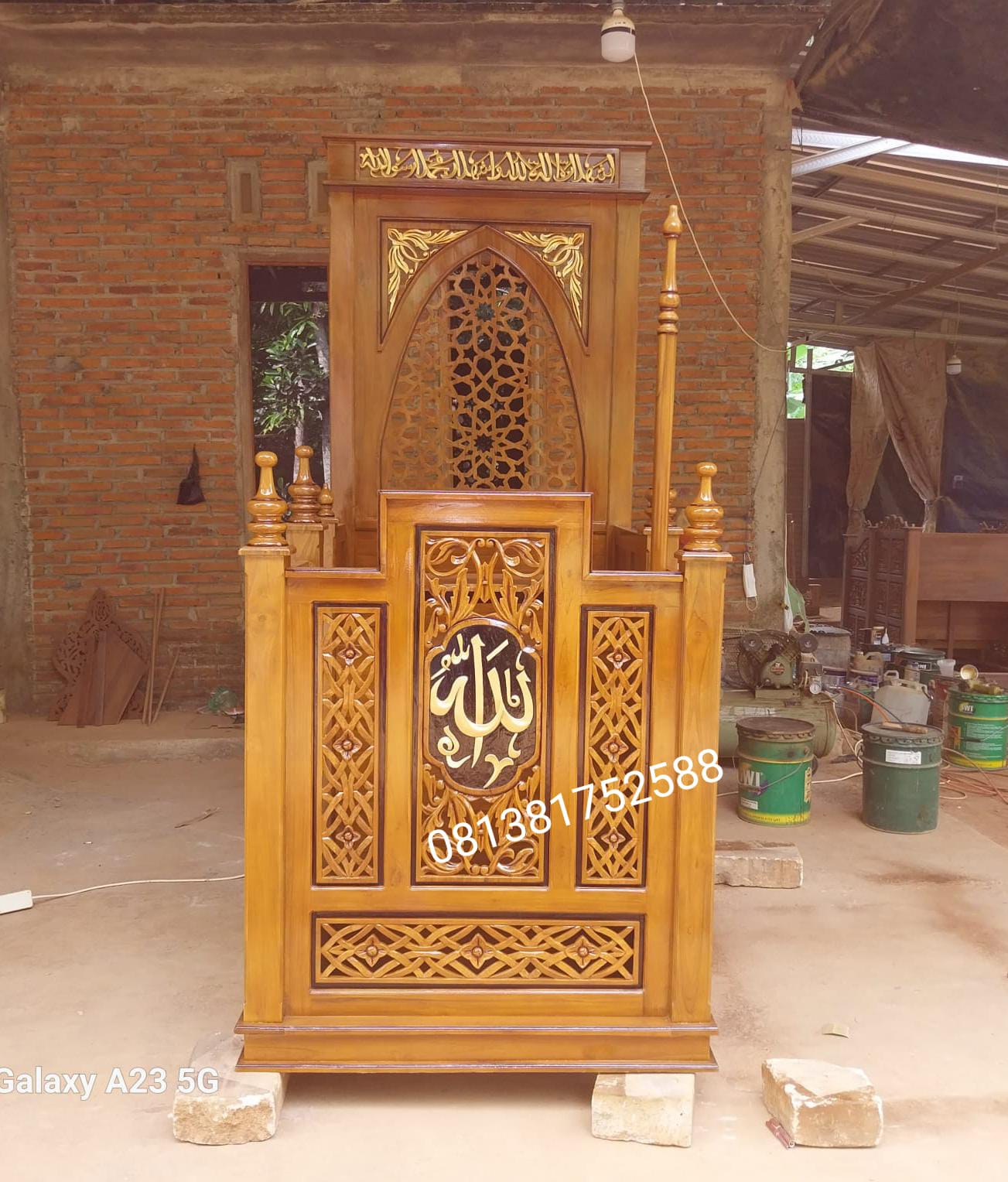 mimbar masjid tanpa kubah (1)