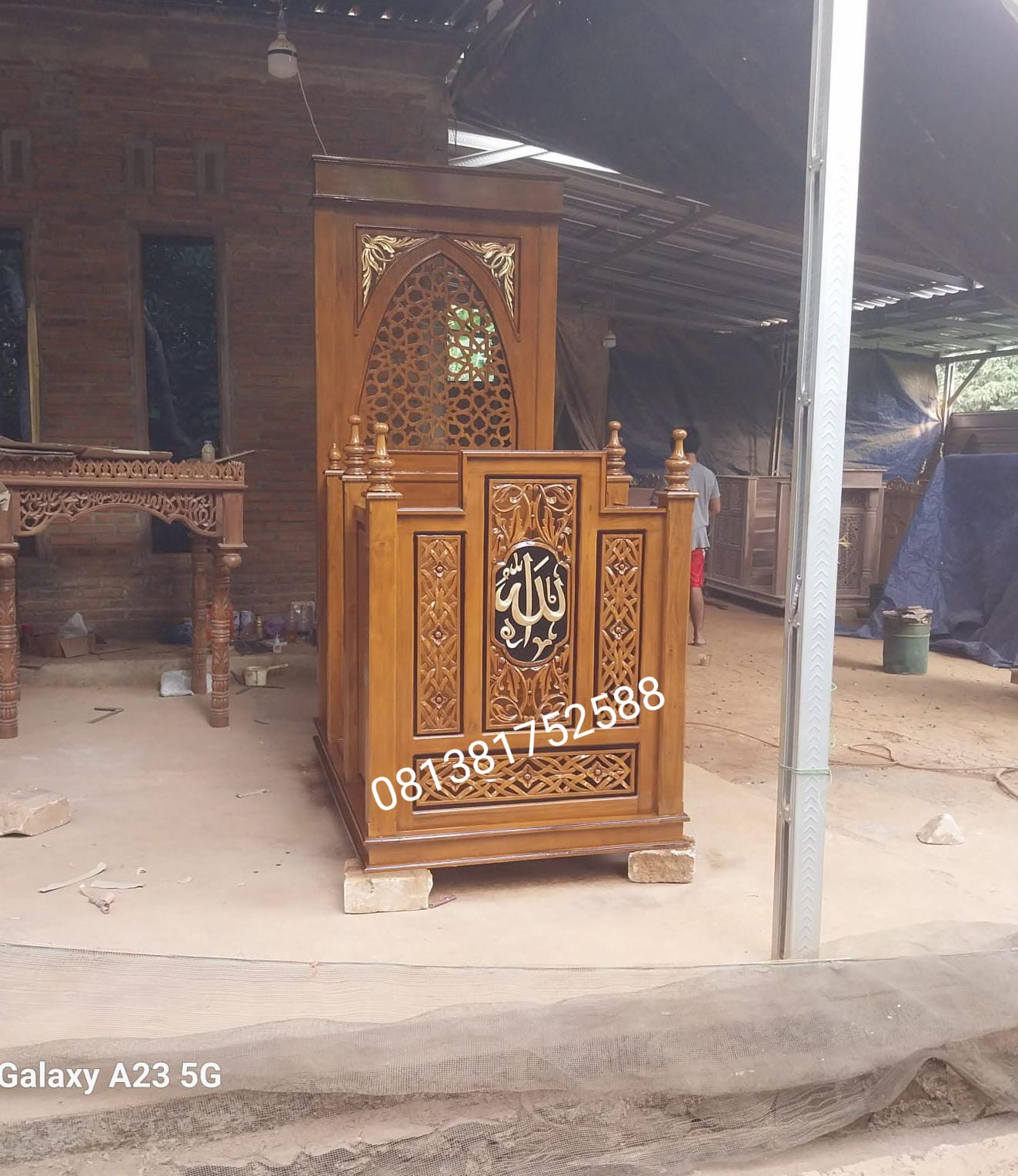 mimbar masjid tanpa kubah (1)